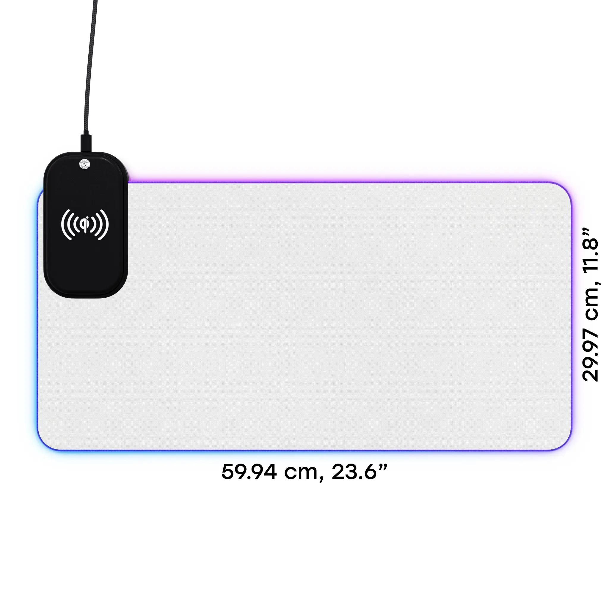 Wireless Charging Mouse Pad (23.6" x 11.8") - Main